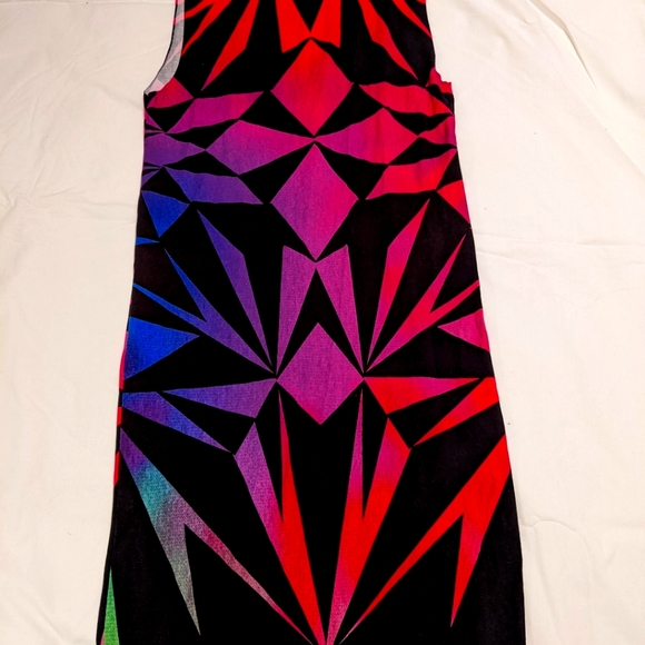 Killstar Dresses & Skirts - Killstar rainbow geometric dress